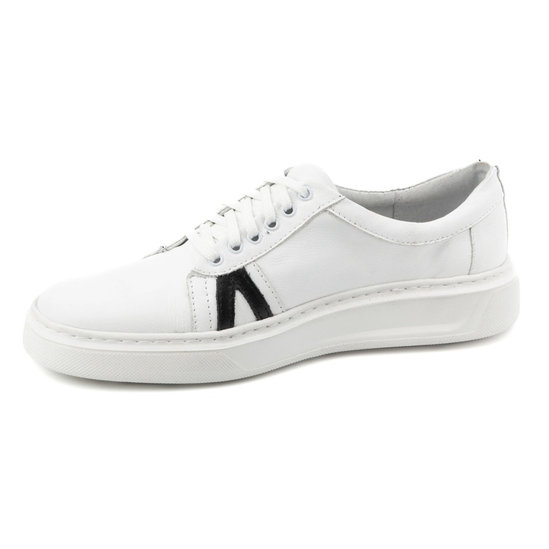 KOMODO Herrskor i läder 910/2 vit 1