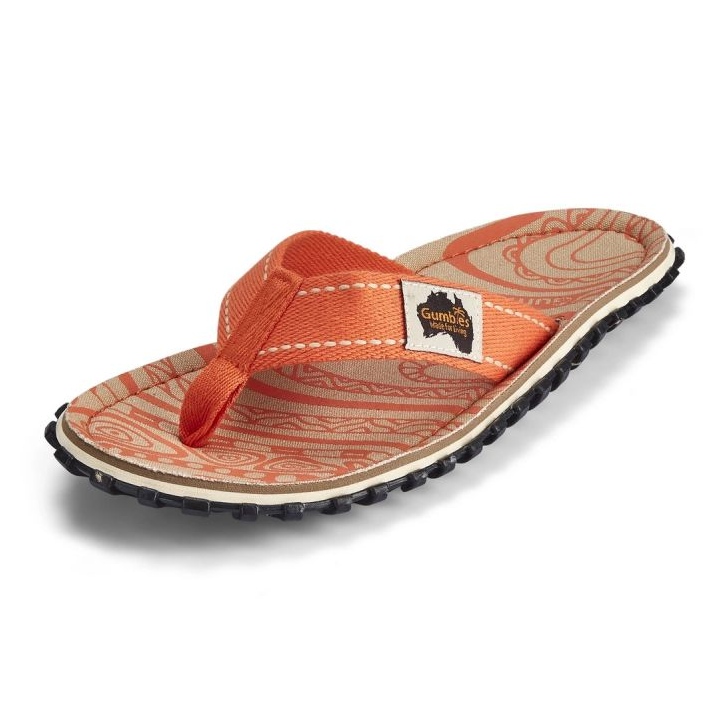 Gumbies Cairns flipflops unisex GU-FFISL130 flipflops orange 2