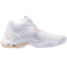 Mizuno Wave Lightning Z8 Mid V1GC240525 volleybollskor vit 1