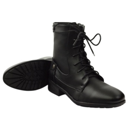 Arbetarskor på Filippo-dragkedjan svart 3