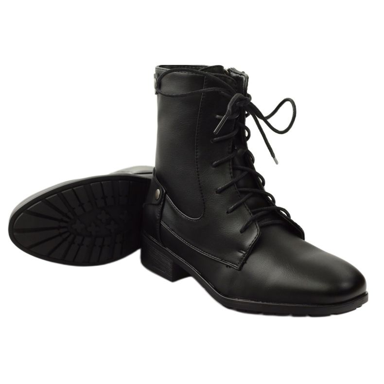 Arbetarskor på Filippo-dragkedjan svart 3