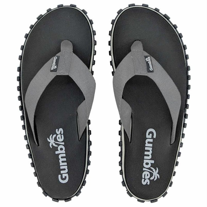 Gumbies Duckbill Flip Flops G-DB-UNI-BLGR flipflops grå 1
