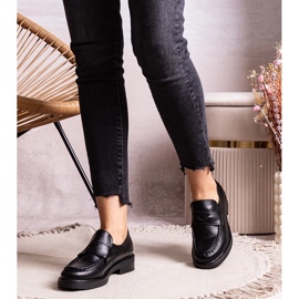 Svarta eleganta Élodie loafers 1