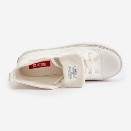 Dam Isolerade Eco Läder Sneakers Big Star OO274788 Vit 3