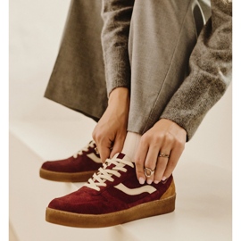 Marco Shoes Murano sneakers röd 2