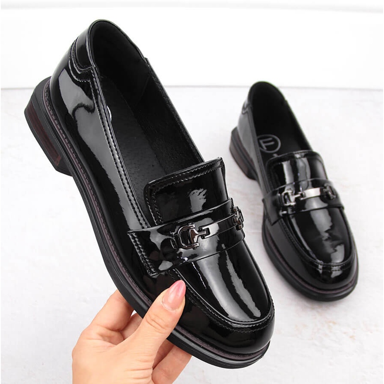 Svarta lack damskor Filippo DP6306/24 1