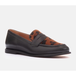 Marco Shoes Lorenzo Pony loafers svart 1