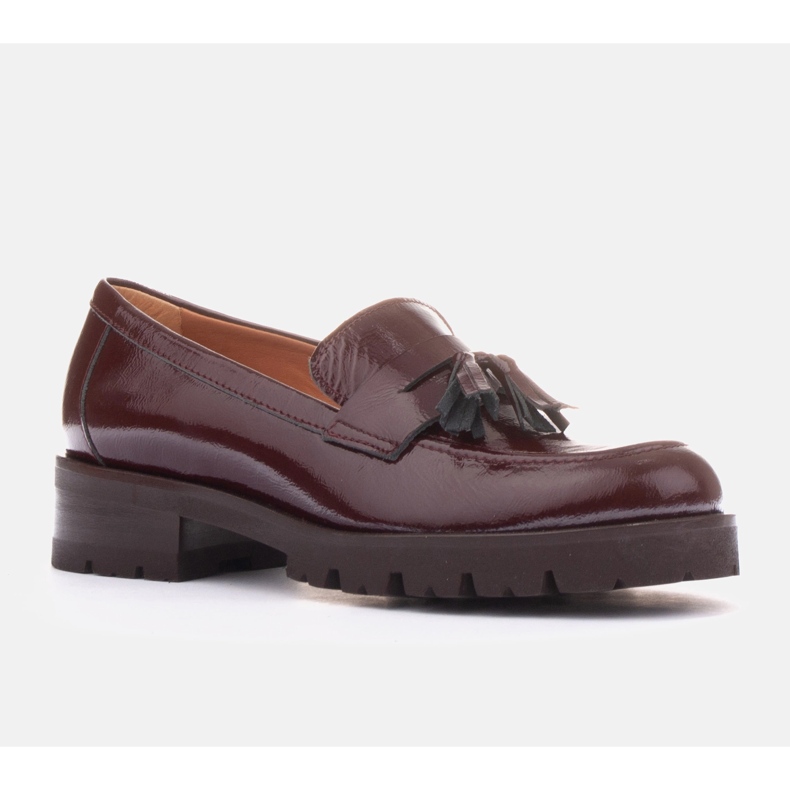 Marco Shoes Fabienne mockasiner röd 1