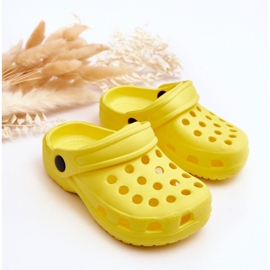 Barns Foam Crocs Slides Gul Percy 2