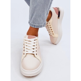 Färgglada Flocks Multi sneakers beige 1