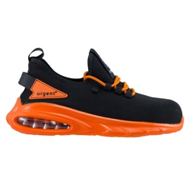 URGENT 229/S1 Sr arbetsskor med metalltå svart 1