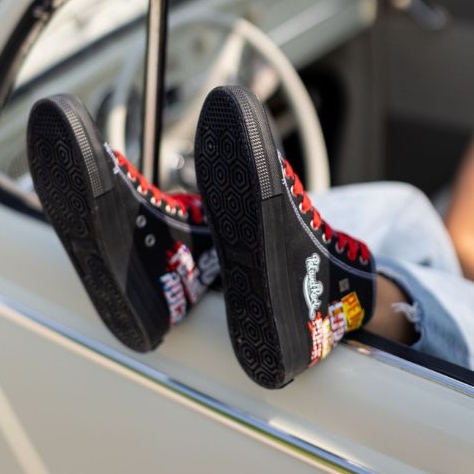 Damsneakers - 30. Pol 'and'Rock x Big Star OO274A701 - Förbeställ svart 1