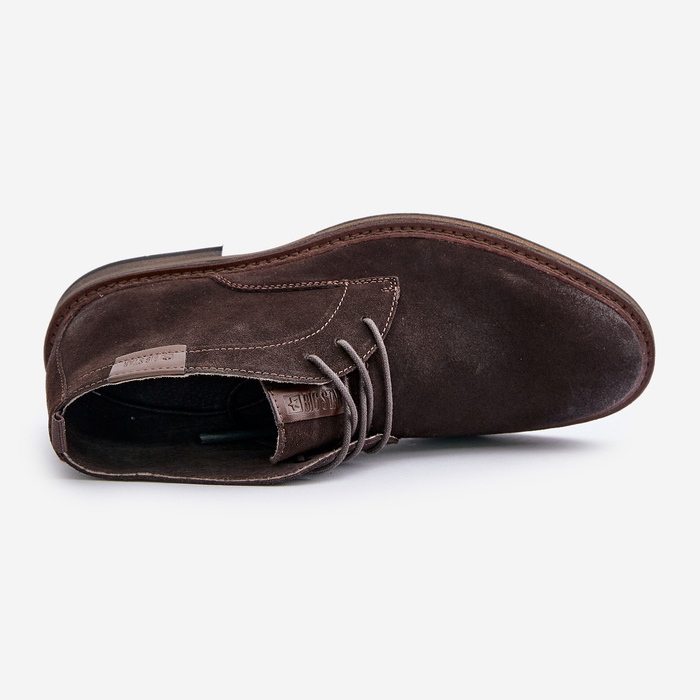 Mocka herrskor med snörning Big Star OO174145 Mörkbrun 2