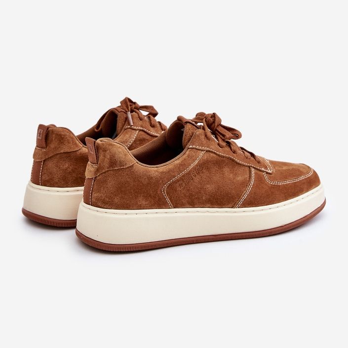 Platformsneakers herr Mocka Big Star OO174014 Brun 2