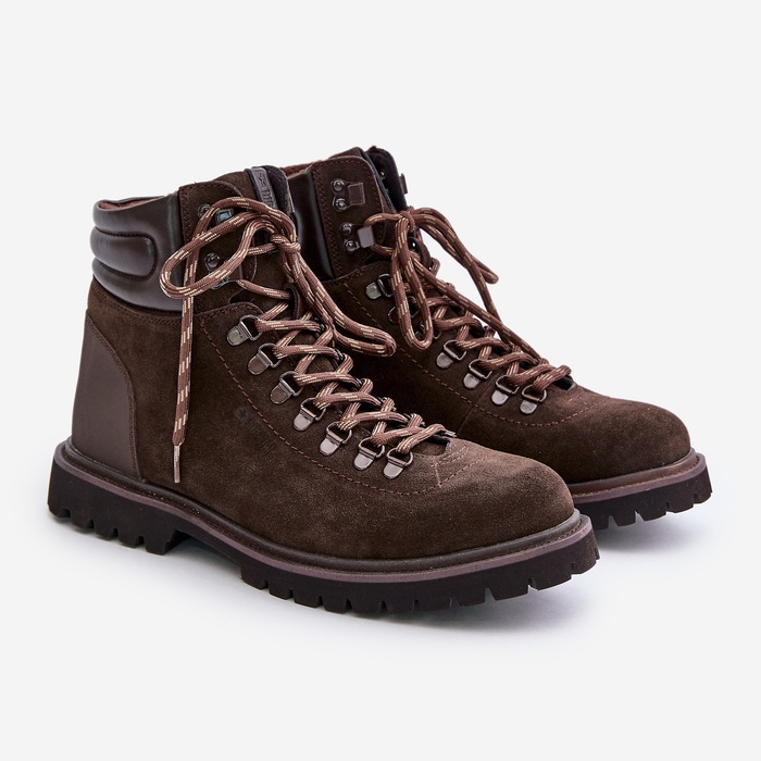 Mockaisolerade herrstövlar Big Star OO174644 Hi-Poly System Brun 1