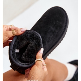 Dammocka Ankel Platform Snow Boots Svart Rianaella 2