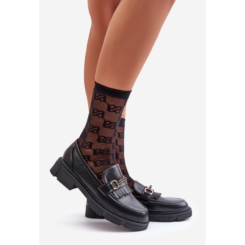 Dammockasiner med dekoration, ekologiskt läder, svart tialorae 1