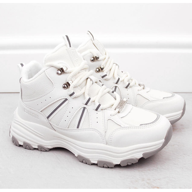 Isolerade höga stövlar, vita Big Star OO274A160 2