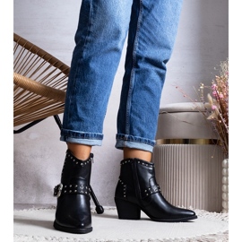 Svarta Zoila cowboystövlar 1