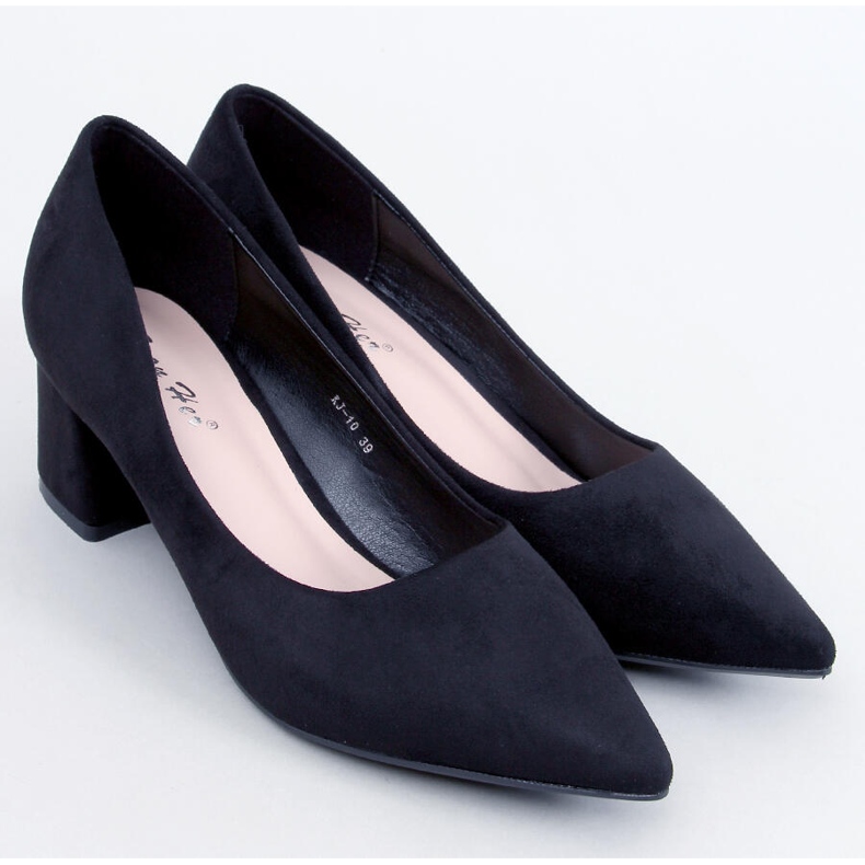 Farrin Black lågklackade pumps svart 1