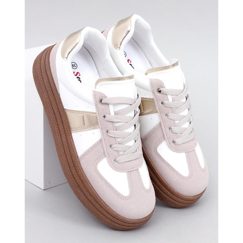 Critten Gold damsneakers beige 1