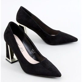 Constie Black geometriska hälpumps svart 1