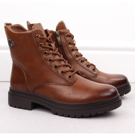 Damisolerade promenadstövlar brun Potocki 12203 2