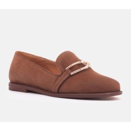 Marco Shoes Girona tofflor brun 1