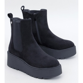 Ronda Black platå Chelsea boots svart 1