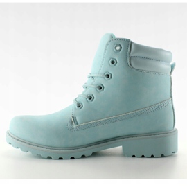 Träklossar enfärgad blå BL83 Blå 1