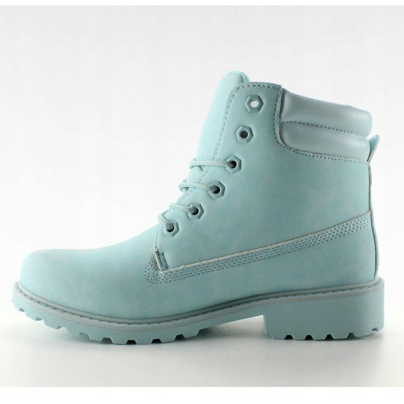 Träklossar enfärgad blå BL83 Blå 1