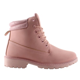 Trä, enfärgad rosa BL83 Rosa 1