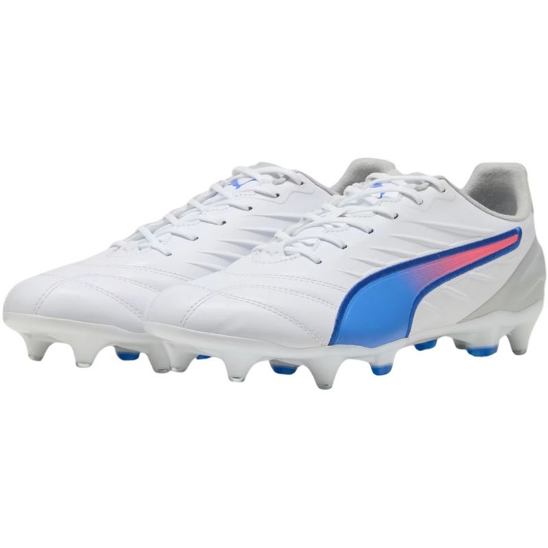 Puma King Pro MxSG 107870 02 fotbollsskor vit 2