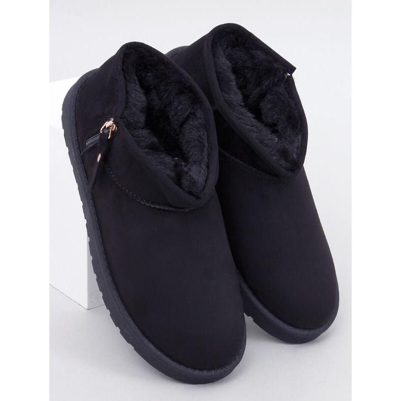 Frankis Black korta byxor med dragkedja svart 1