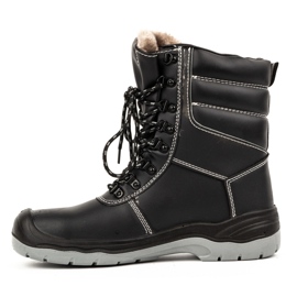 Vinterskor för män URGENT 113/S3 med tåhätta svart 1