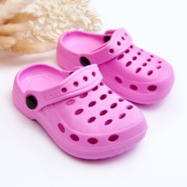 WJ1 Rosa Lucas Foam Slides för barn 2