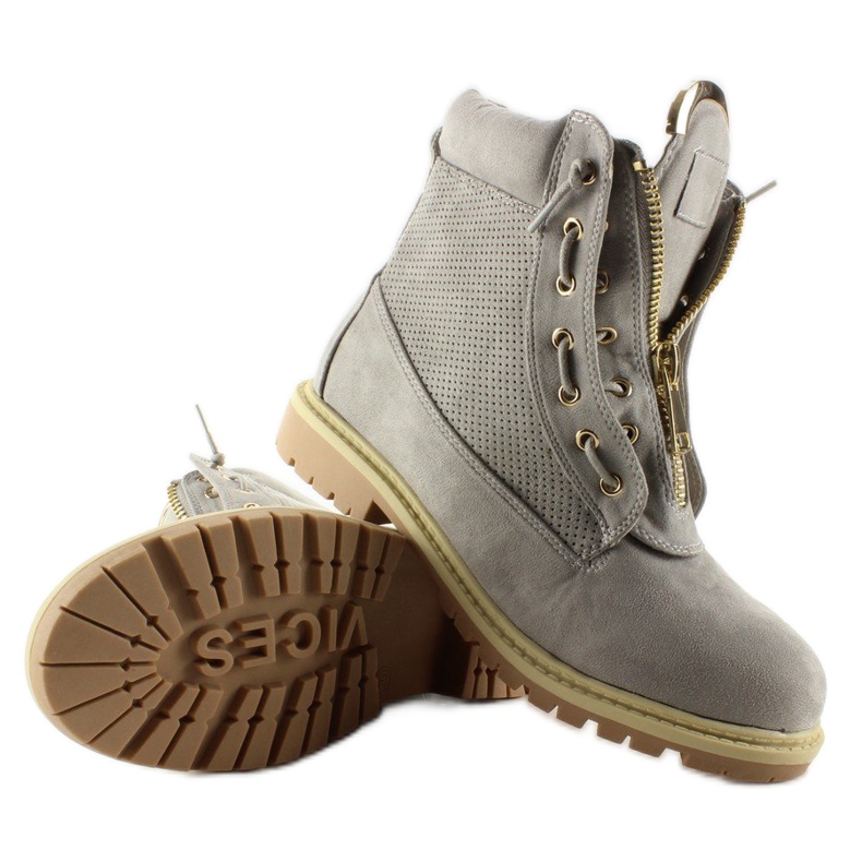 Grå balmanjackor i mocka 2051 Grå 1