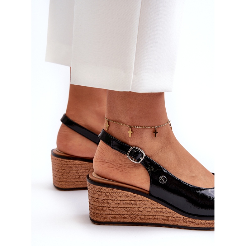 Dampatentsandaler Sergio Leone SK301 Svart 3