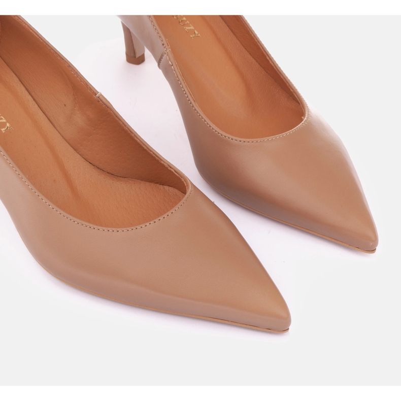 Marco Shoes Malaga stiletter beige 1