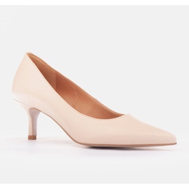 Marco Shoes Malaga stiletter beige 1