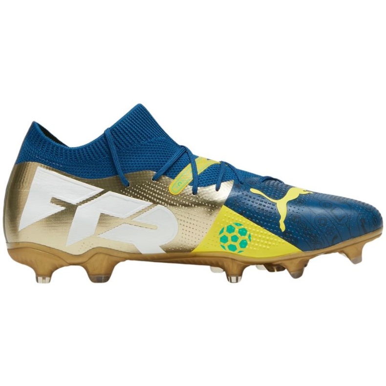 Puma Future 7 Match Bna FG/AG Saili 108081 01 fotbollsskor blå 1