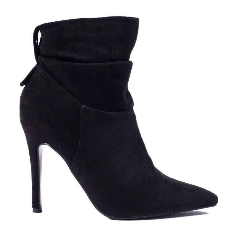 W. Potocki Eleganta damstövlar på Potocki-högklack svart 1