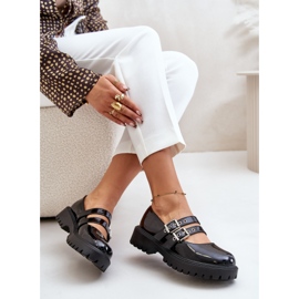 Damskor med patentsvarta Terione-remmar 1