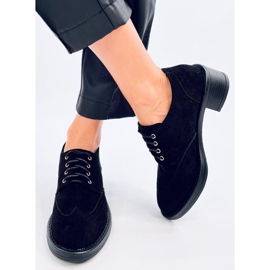 Vedra Black högklackade loafers svart 1