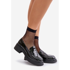 S.Barski Patent Loafers Dam Loafers D&amp;A JC42-62 Svart 1