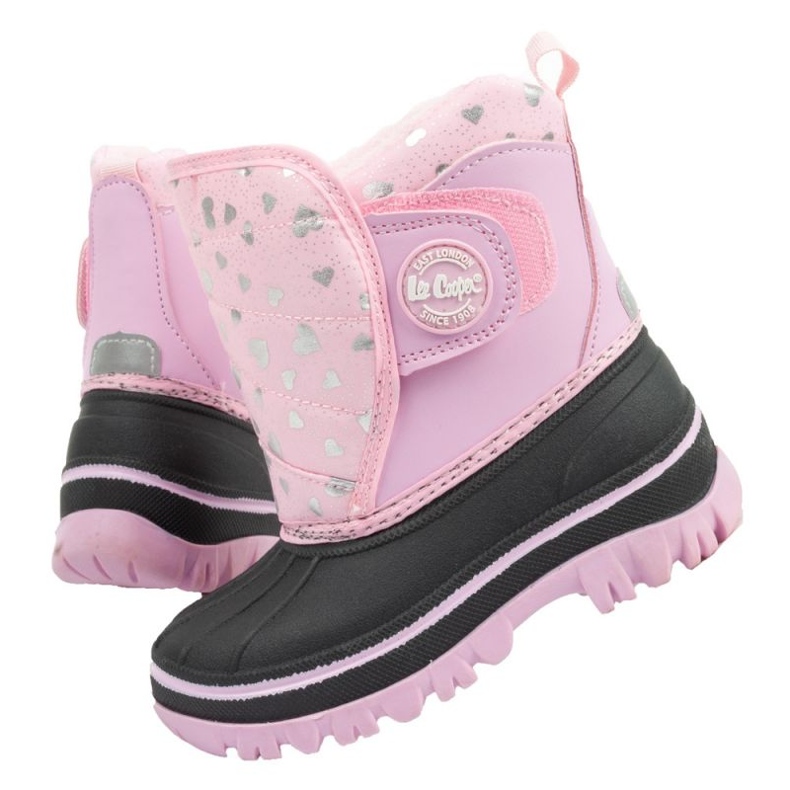 Lee Cooper LCJ-24-44-2863K snökängor rosa 1