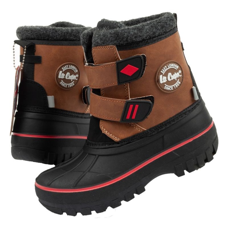 Lee Cooper LCJ-24-44-2864K snökängor brun 1