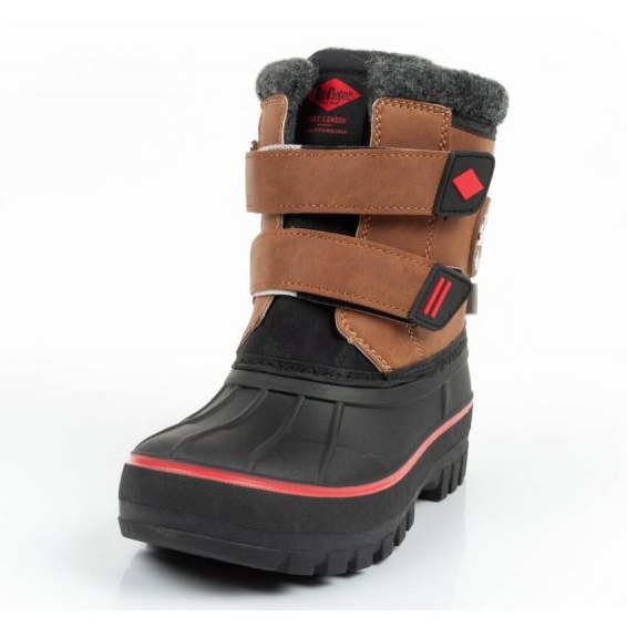 Lee Cooper LCJ-24-44-2864K snökängor brun 2