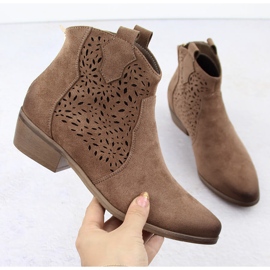 Damisolerade cowboystövlar brun Potocki SZ12189 1