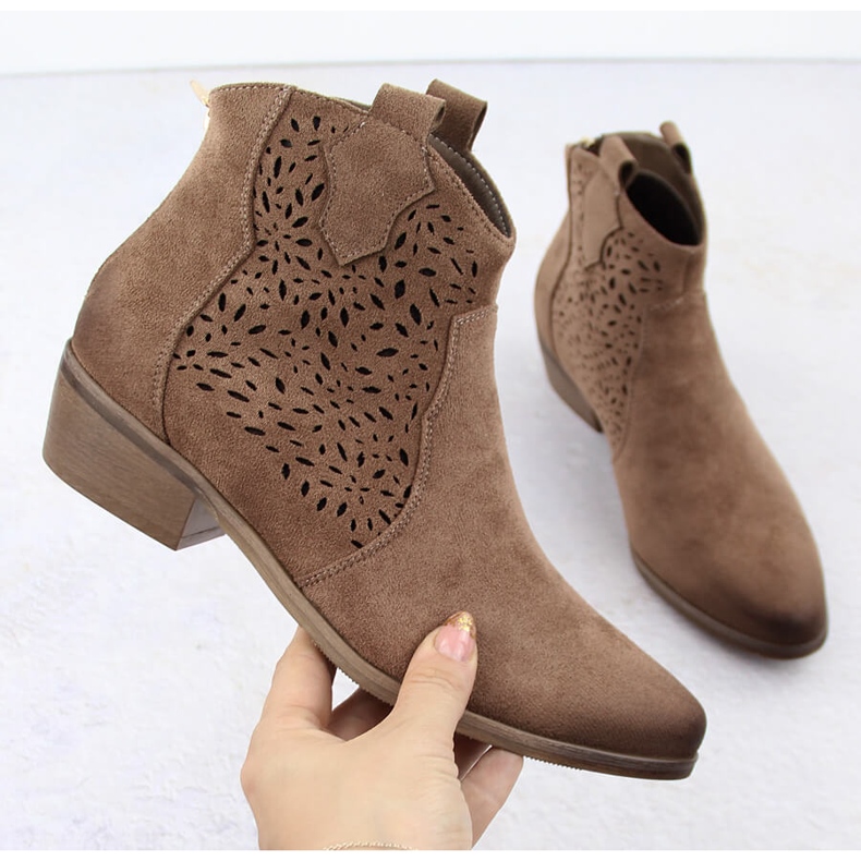 Damisolerade cowboystövlar brun Potocki SZ12189 1